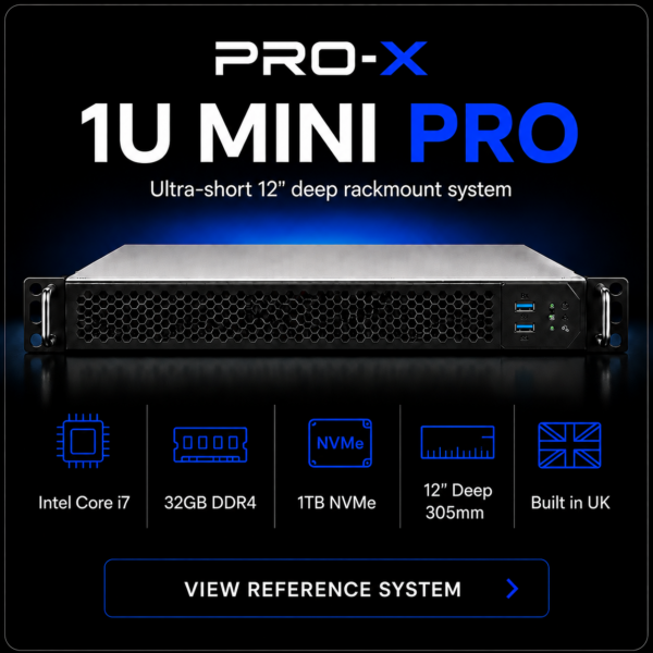 1u ultra short itx 32GB, i7